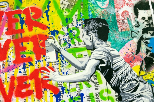 MR BRAINWASH - Never, never never give up